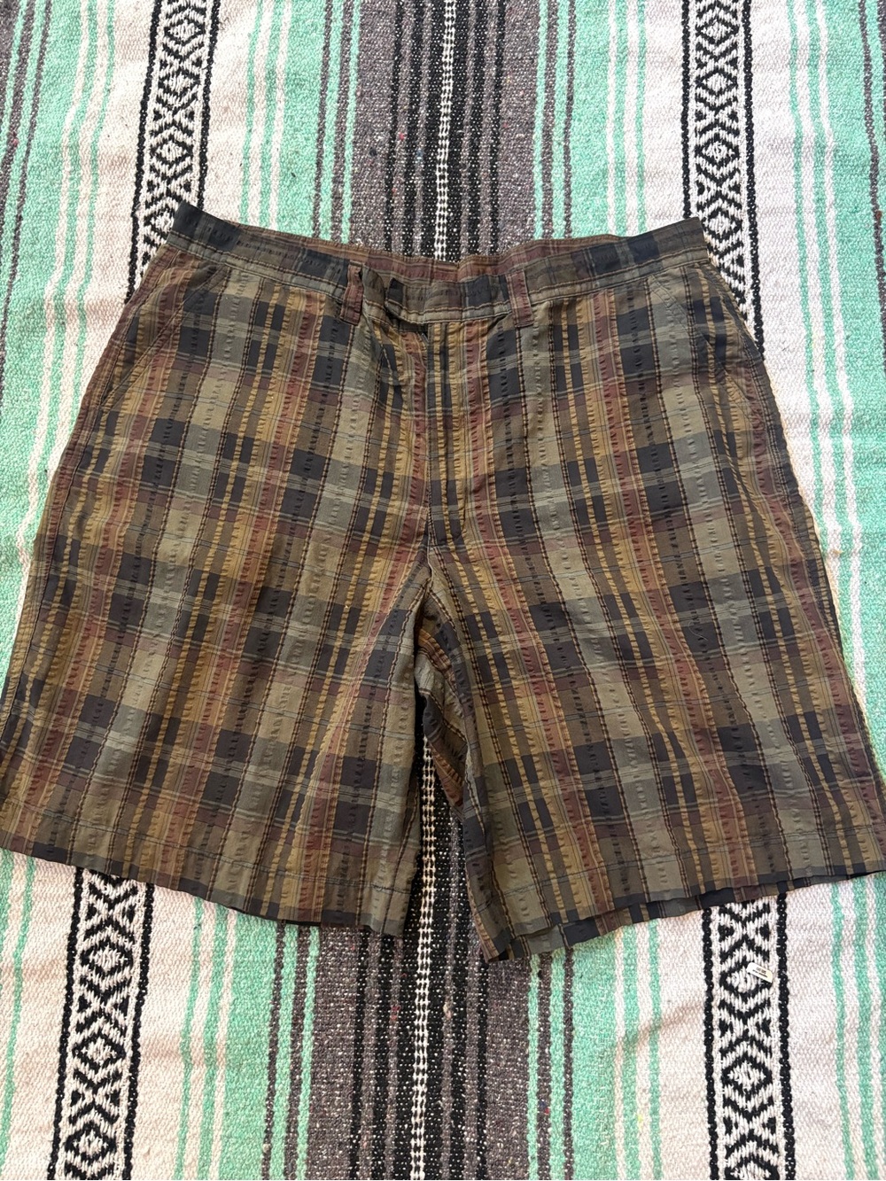 Men's Patagonia Organic Cotton Shorts - Brown/Olive